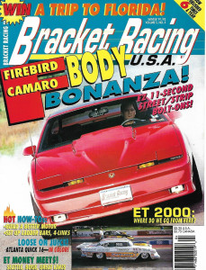 BRACKET RACING USA 1991 WINTER - V5 N4 - FIREBIRD/CAMARO, STREET STRIP BOLT ONS